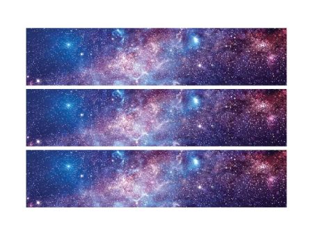 Galaxy Cake Strip Edible Image For Cheap