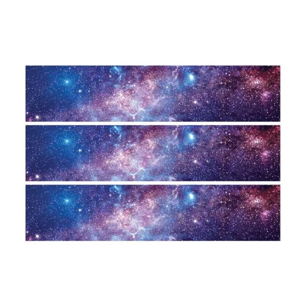 Galaxy Cake Strip Edible Image For Cheap