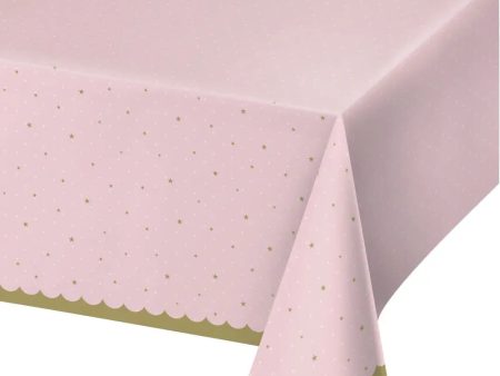 Pink & Gold Tablecover Discount