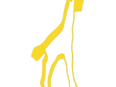 Yellow Giraffe Cookie Cutter Hot on Sale