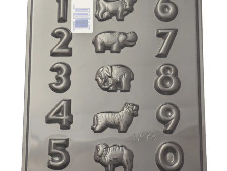 Numbers #1 Chocolate Mould #73 For Discount