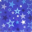 Blue Stars Folded Wrap Supply