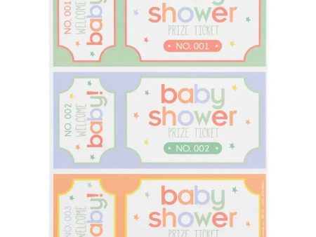 Baby Shower Prize Tickets Discount