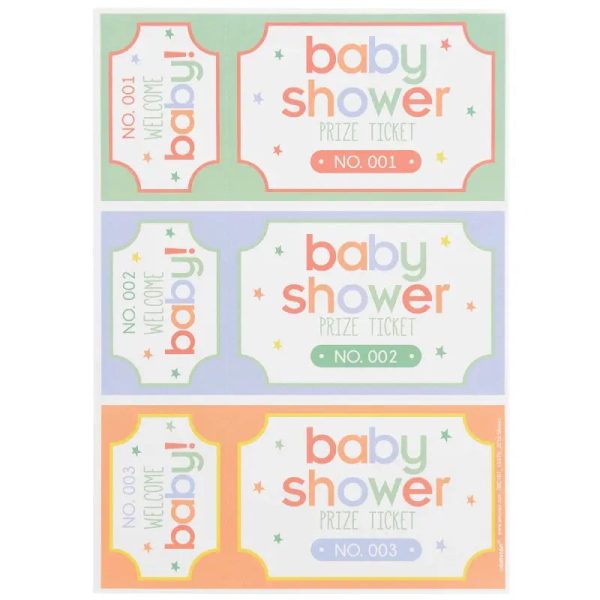 Baby Shower Prize Tickets Discount