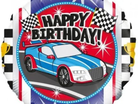 Happy Birthday Sports Car Foil Balloon Online Sale