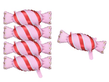 Pink Lolly Foil Balloon - 5 Pkt on Sale