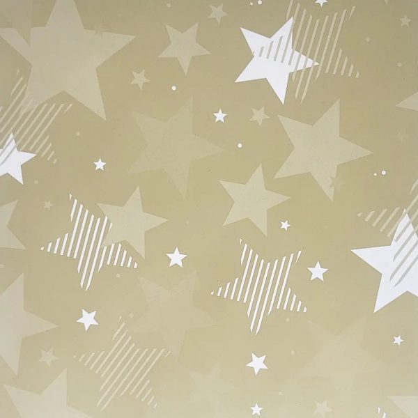 Gold Stars Folded Wrap Online Sale