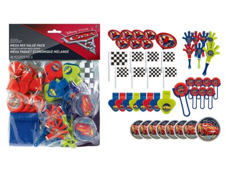 Disney Cars 3 Mega Mix Favour Pack - 48 Pc Online