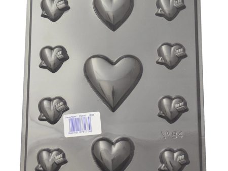 Heart Variety Chocolate Mould #84 Discount