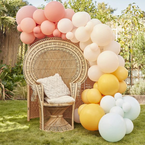 Ginger Ray Muted Tropical Balloon Arch Sale