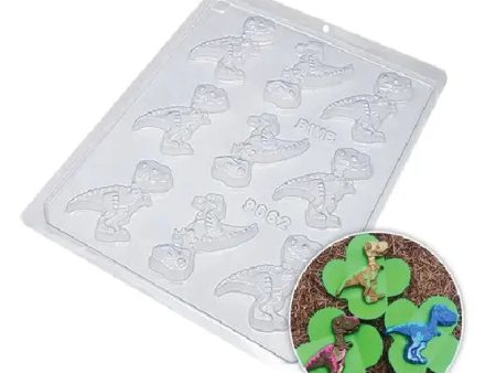 Dinosaur Plastic Candy Mould #9662 Online Hot Sale