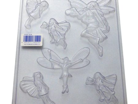 Fairies Chocolate Mould #156 Fashion