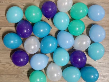 Mermaid Mini Balloons - 25 Pkt For Cheap