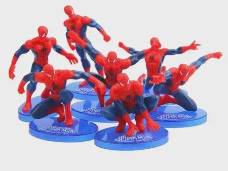 Spiderman Characters Cake Topper Figurine - Individual For Discount