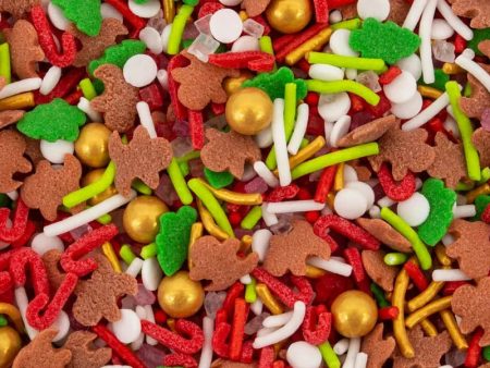 Run Run Gingerbread Man Sprinkle Medley 125g Fashion