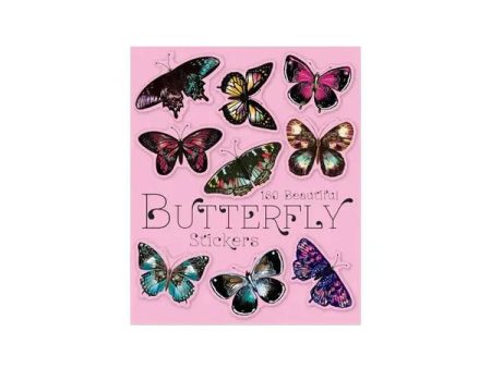 Pink Butterfly Sticker Book For Discount