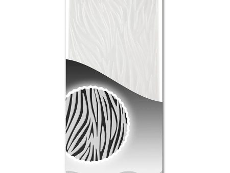 Bold Zebra Impression Mat Online Hot Sale