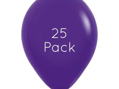 Violet Balloons - 25 Pkt Online Sale