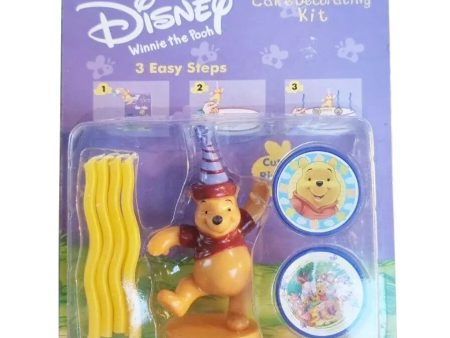 Winnie the Pooh Cake Topper and candles For Sale