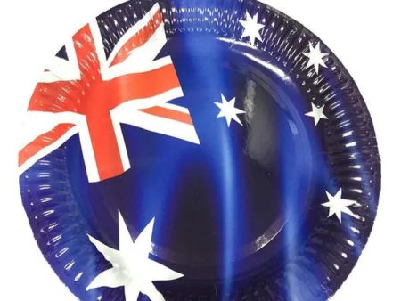 Australian Round Plates - Dinner 8 Pkt For Cheap