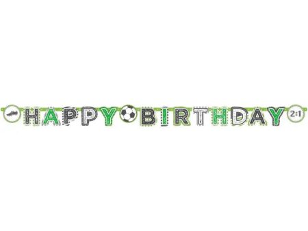 Kicker Party Soccer Happy Birthday Banner Online Hot Sale