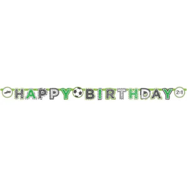 Kicker Party Soccer Happy Birthday Banner Online Hot Sale