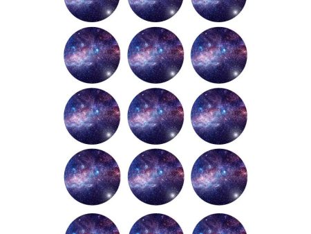 Galaxy Edible Cupcake Images Supply