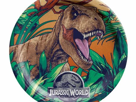 Jurassic Into the Wild Plates - Dinner 8 Pkt on Sale