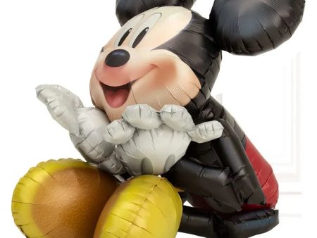 Mickey Mouse Seated Air Walker Foil Balloon Hot on Sale