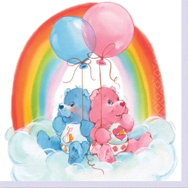 Care Bears Napkins - Lunch 16 Pkt For Sale