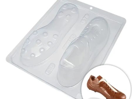 Football Boot Plastic Candy Mould #870 For Sale