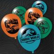 Jurassic Into the Wild Printed Latex Balloons Fashion