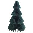 Green Christmas Tree Honeycomb Decoration - 20cm Cheap