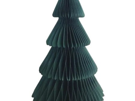 Green Christmas Tree Honeycomb Decoration - 20cm Cheap