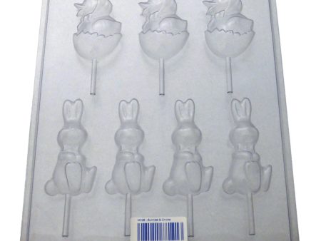 Bunnies & Chicks Chocolate Mould #28 For Sale