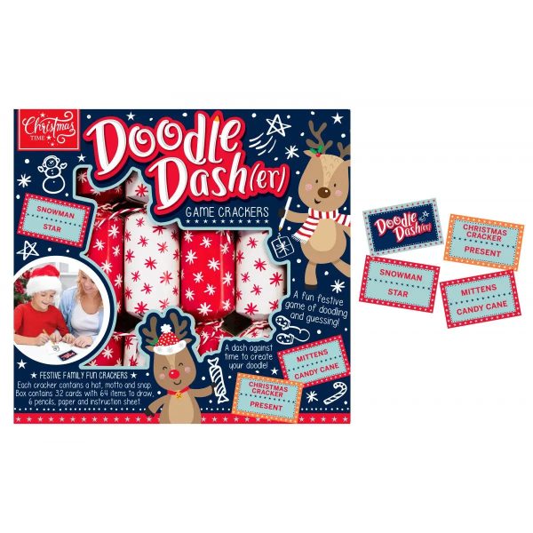 Doodle Dasher Christmas Crackers For Cheap