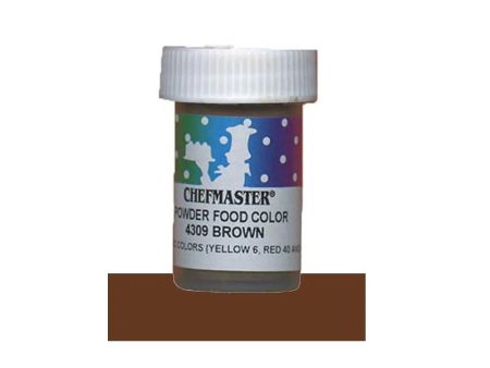 Chefmaster Brown Powder Food Colour - 3g Online