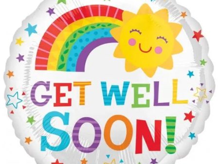 Happy Sun Get Well Soon Foil Balloon Online