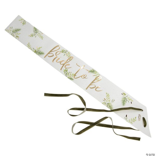 Ginger Ray Botanical Hen Party Bride to Be Sash on Sale