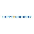 Blue Happy 1st Birthday Banner Online Hot Sale