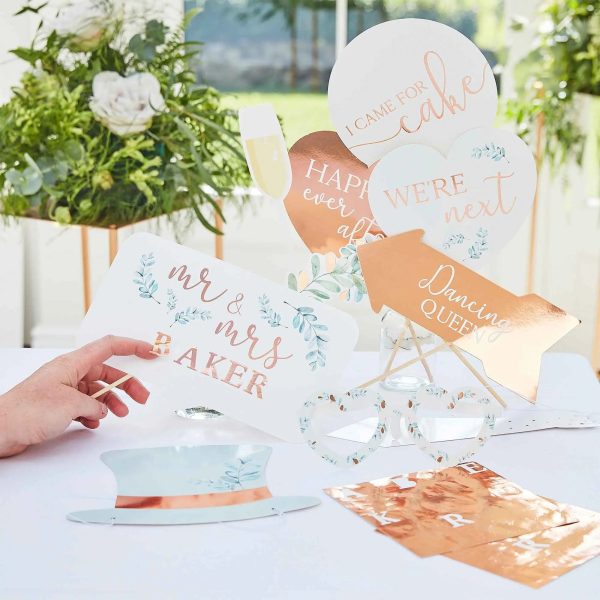 Ginger Ray Botanical Wedding Photo Props Online Sale