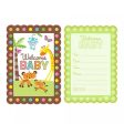 Fisher-Price Baby Shower Animals Invitations - 8 Pkt - CLEARANCE Hot on Sale