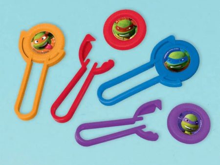 Teenage Mutant Ninja Turtles Disc Shooters - 12 Pack Hot on Sale