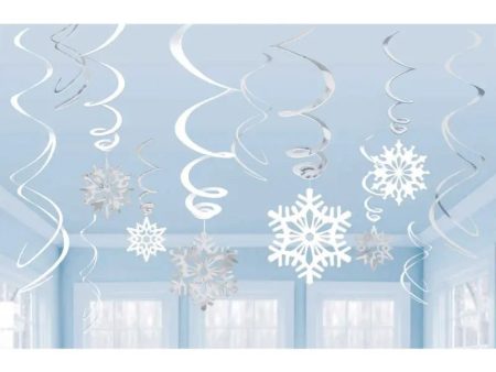 Snowflake Hanging Swirl Decorations Online Hot Sale