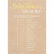 Guess The Price Baby Shower Game on Sale