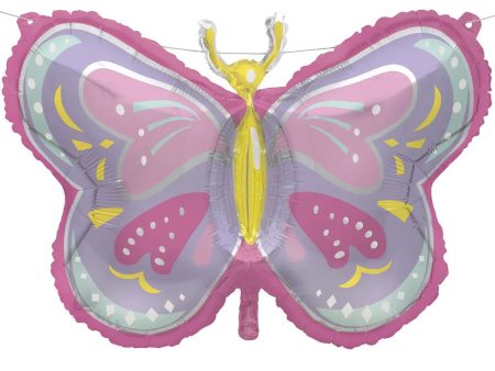 Giant Butterfly Supershape Foil Balloon Online Hot Sale