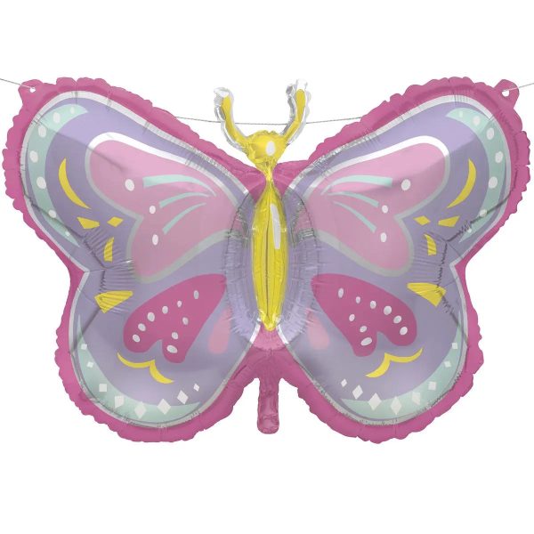 Giant Butterfly Supershape Foil Balloon Online Hot Sale