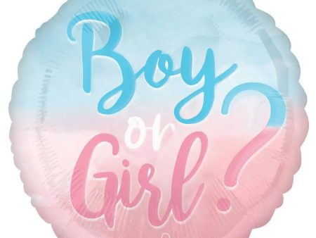 The Big Reveal Boy or Girl Foil Balloon Online Hot Sale