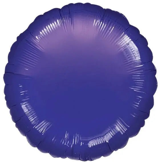 Metallic Purple Round Foil Balloon Online