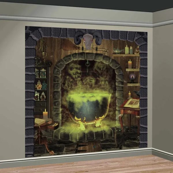 Witches Kitchen Backdrop Scene Setter Online Sale